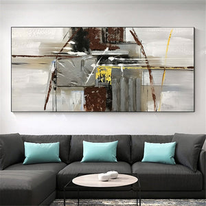 Hand Painted Abstract Oil Paintings Modern Wall Art Canvas Wall Pictures Posters For Living Room Home Decor Wall Painting