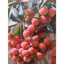 Load image into Gallery viewer, 100% Hand Painted Realistic Litchi Art Oil Painting On Canvas Wall Art Frameless Picture Decoration For Live Room Home Deco Gift