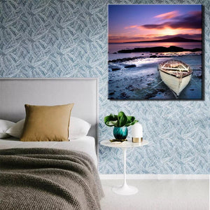 70x70cm - Modern Spray Paintings Seascape HD Poster Prints - SallyHomey Life's Beautiful
