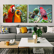Load image into Gallery viewer, Modern Oil Painting on Canvas Art Posters and Prints Wall Art Home Decoration Parrots, Elephant, Phenix Pictures for Living Room - SallyHomey Life&#39;s Beautiful