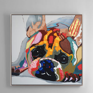 100% Hand Painted Abstract Colorful Art Oil Painting On Canvas Wall Art Wall Adornment Picture Painting For Live Room Home Decor