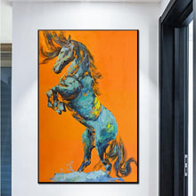 Load image into Gallery viewer, 🔥Large Size Posters and Prints Wall Art Canvas Painting Hand Painted Abstract Horse Pictures For Living Room Home Decor Frameless - SallyHomey Life&#39;s Beautiful