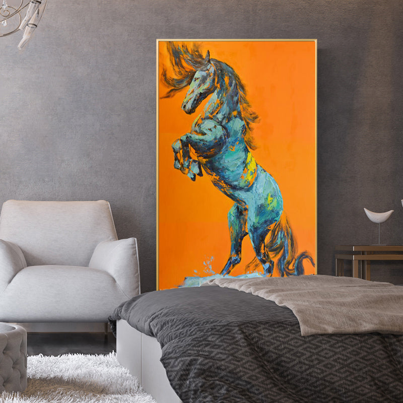 🔥Large Size Posters and Prints Wall Art Canvas Painting Hand Painted Abstract Horse Pictures For Living Room Home Decor Frameless - SallyHomey Life's Beautiful
