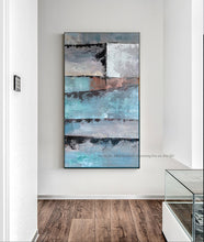 Load image into Gallery viewer, Modern Oil painting abstract vertical cuadros decoracion salon laminas de cuadros pared decorativas large one piece painting - SallyHomey Life&#39;s Beautiful