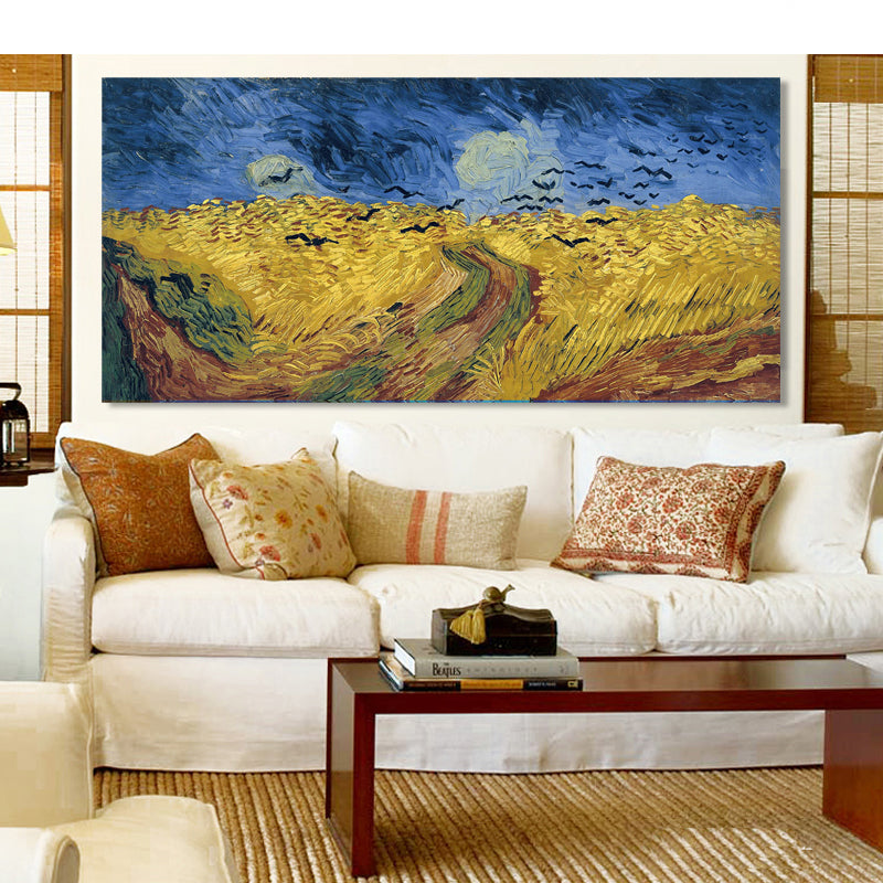 Van Gogh' Last Painting Wheat Field with Crows - SallyHomey Life's Beautiful