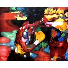 Load image into Gallery viewer, 100% Hand Painted Abstract Boxing Art Oil Painting On Canvas Wall Art Frameless Picture Decoration For Live Room Home Decor Gift