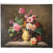Load image into Gallery viewer, 100% Hand Painted Modern Classic Flower Art Oil Painting On Canvas Wall Art Frameless Picture Decoration For Live Room Home Deco