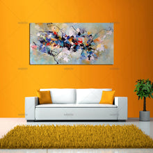 Load image into Gallery viewer, Best New Picture Painting Abstract Oil Paintings on Canvas 100%Handmade Colorful Canvas Art Modern Art for Home Wall Decor - SallyHomey Life&#39;s Beautiful
