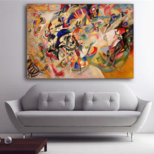 Load image into Gallery viewer, Study for  VII Giclee poster By Wassily Kandinsky Wall oil Painting picture on canvas - SallyHomey Life&#39;s Beautiful