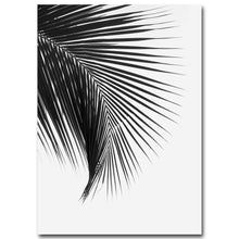 Load image into Gallery viewer, 🔥Black White Palm Tree Leaves Canvas Posters and Prints Minimalist Painting Wall Art Decorative Picture Nordic Style Home Decor - SallyHomey Life&#39;s Beautiful
