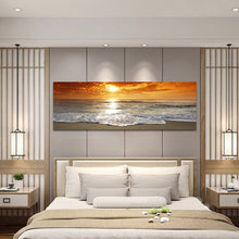 Load image into Gallery viewer, Modern Landscape Posters and Prints Wall Art Canvas Painting Sunrise Landscape at Sea Decorative Paintings for Living Room Decor - SallyHomey Life&#39;s Beautiful