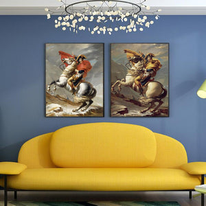 Classic Wall Decoration Posters And Prints Wall Art Canvas Painting France Strategist Napoleon Pictures for Living Room No Frame - SallyHomey Life's Beautiful