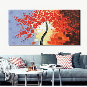 70x140cm -Modern Trees Pictures Wall Decoration - SallyHomey Life's Beautiful