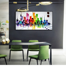 Load image into Gallery viewer, Fashion home design modern city scenery the canvas painting new york pictures tableau large abstract painting office - SallyHomey Life&#39;s Beautiful
