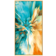 Load image into Gallery viewer, 100% Hand Painted Abstract Dazzle Colour Oil Painting On Canvas Wall Art Frameless Picture Decoration For Live Room Home Decor