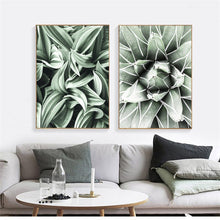 Load image into Gallery viewer, Modern Posters And Prints Wall Art Canvas Painting Green Plant Cacyus Pictures for Living Room Nordic Wall Decoration Frameless - SallyHomey Life&#39;s Beautiful