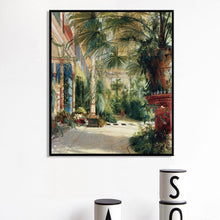Load image into Gallery viewer, German Carl Blechen Palm House 1834, Classic Famous Painting - SallyHomey Life&#39;s Beautiful