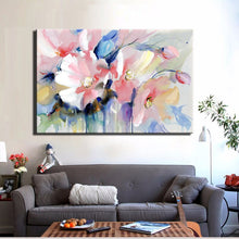 Load image into Gallery viewer, Modern Watercolor Flowers Wall Painting Hand Painted Poppy Flowers - SallyHomey Life&#39;s Beautiful
