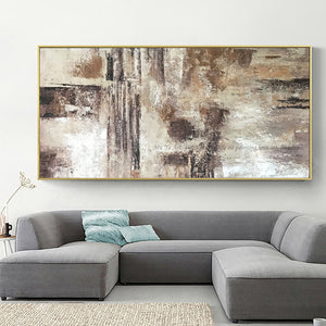 Oil on canvas abstract artwork contemporary wall art  Amazing Modern Home Decor Oversize Painting for living room handmade - SallyHomey Life's Beautiful
