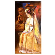 Load image into Gallery viewer, 100% Hand Painted Classical Woman Art Oil Painting On Canvas Wall Art Frameless Picture Decoration For Live Room Home Decor Gift