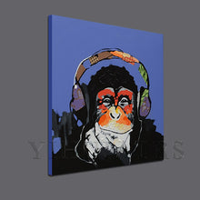 Load image into Gallery viewer, 100% Hand Painted Abstract Orangutans Art Painting On Canvas Wall Art Wall Adornment Pictures Painting For Live Rooms Home Decor