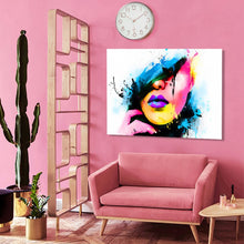 Load image into Gallery viewer, Modern Abstract Posters and Prints Wall Art Canvas Painting Watercolor Women Portrait Decorative Pictures for Living Room Decor - SallyHomey Life&#39;s Beautiful