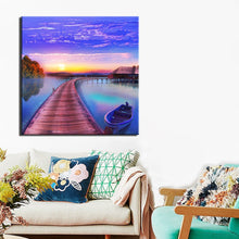 Load image into Gallery viewer, 70x70cm - Modern Spray Paintings Seascape HD Poster Prints - SallyHomey Life&#39;s Beautiful