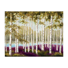 Load image into Gallery viewer, 100% Hand Painted Abstract Tree Forest Oil Painting On Canvas Wall Art Frameless Picture Decoration For Live Room Home Deco Gift