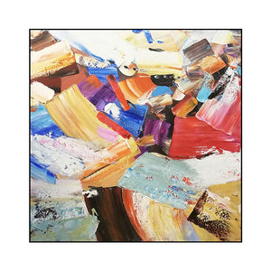 100% Hand Painted Abstract Modern Colorful Painting On Canvas Wall Art Wall Adornment Pictures Painting For Live Room Home Decor