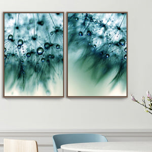 Abstract Dandelion Dew Quotes Landscape Wall Art Canvas Painting Nordic Posters And Prints Wall Pictures For Living Room Decor - SallyHomey Life's Beautiful