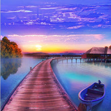 Load image into Gallery viewer, 70x70cm - Modern Spray Paintings Seascape HD Poster Prints - SallyHomey Life&#39;s Beautiful