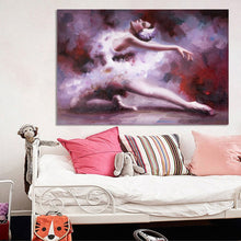 Load image into Gallery viewer, Modern Abstract Art Posters and Prints on Canvas Wall Art Oil Painting Abstract Ballerina Decorative Paintings for Living Room - SallyHomey Life&#39;s Beautiful