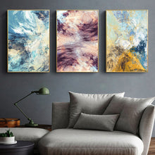 Load image into Gallery viewer, Abstract Colored Line Pictures for Living Room Nordic Decor No Frame - SallyHomey Life&#39;s Beautiful