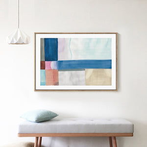 100% Hand Painted Abstract Colorpiece Morden Art Oil Painting On Canvas Wall Art Wall Adornment Picture For Live Room Home Decor