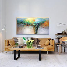 Load image into Gallery viewer, 100% Hand Painted Abstract Life Tree Art Painting On Canvas Wall Art Wall Adornment Pictures Painting For Live Room Home Decor