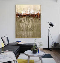 Load image into Gallery viewer, Hand painted abstract canvas painting wall art for living room laminas decorativas pared cuadros decorative pictures on the wall - SallyHomey Life&#39;s Beautiful