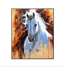 Load image into Gallery viewer, 100% Hand Painted Abstract Horse&#39;head Art Painting On Canvas Wall Art Wall Adornment Picture Painting For Living Room Home Decor