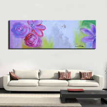 Load image into Gallery viewer, Colorful Flowers Large Poster Print On Canvas for Living Room Home Decor - SallyHomey Life&#39;s Beautiful