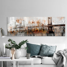 Load image into Gallery viewer, Abstract George Washington Bridge Poster and Prints - SallyHomey Life&#39;s Beautiful