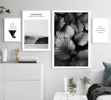 Load image into Gallery viewer, Tropical Leaf Landscape Poster Quotes Nordic Wall Art Canvas Prints Abstract Painting Scandinavian Style Decorative Picture - SallyHomey Life&#39;s Beautiful