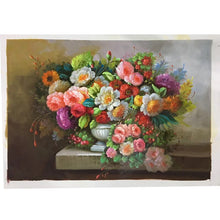 Load image into Gallery viewer, 100% Hand Painted Flowers Bonsai Art Oil Painting On Canvas Wall Art Frameless Picture Decoration For Live Room Home Decor Gift