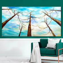 Load image into Gallery viewer, Abstract Trees Decorative Paintings for Living Room Home Decor - SallyHomey Life&#39;s Beautiful