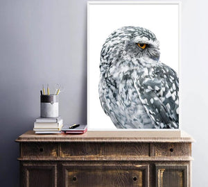 Nordic Style Owl Ocean Landscape Canvas Posters and Prints Wall Art Painting Scandinavian Decoration Pictures Modern Home Decor - SallyHomey Life's Beautiful