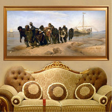 Load image into Gallery viewer, Famous Painter Ilya Repin Volga River Trackers Canvas Painting Famous Painting on Canvas Wall Art Picture for Living Room Decor - SallyHomey Life&#39;s Beautiful