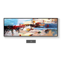 Load image into Gallery viewer, 100% Hand Painted Abstract Colorful Art Painting On Canvas Wall Art Wall Adornment Pictures Painting For Live Room Home Decor