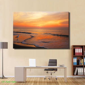 Modern Posters and Prints Wall Art Canvas Painting Digital Printed Seascape Pictures For Living Room Wall Decoration Frameless - SallyHomey Life's Beautiful