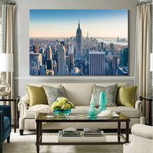 Load image into Gallery viewer, Modern Urban Landscape Posters and Prints Wall Art Canvas Painting Manhattan Landscape Decorative Pictures for Living Room Decor - SallyHomey Life&#39;s Beautiful