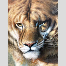 Load image into Gallery viewer, 100% Hand Painted Head Of Tiger High-quality Art Oil Painting On Canvas Wall Art Wall Adornment Pictures Painting For Home Decor