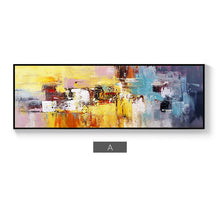 Load image into Gallery viewer, 100% Hand Painted Abstract Colorful Art Painting On Canvas Wall Art Wall Adornment Pictures Painting For Live Room Home Decor
