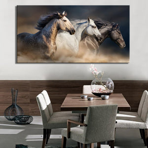 70x140cm-Modern Animals Wall Art Canvas Painting - SallyHomey Life's Beautiful